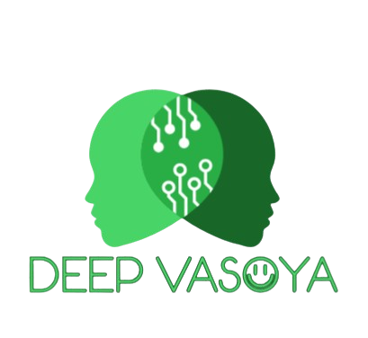Deep Vasoya Full Stack Developer Logo